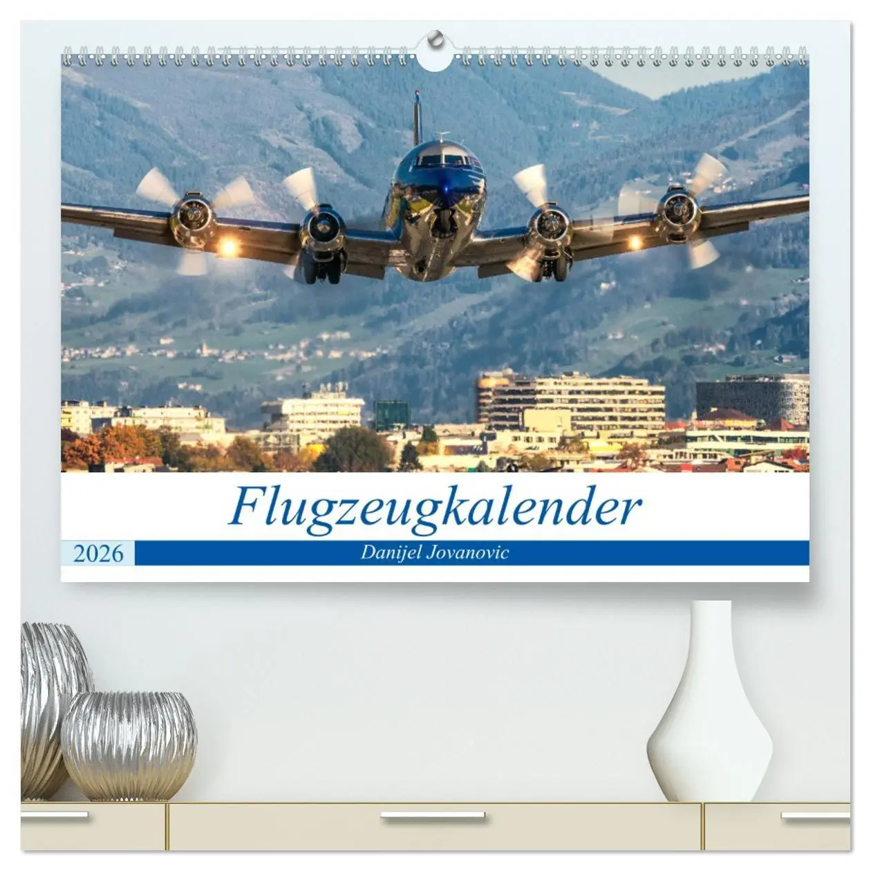 Cover: 9783457678008 | Flugzeugkalender (hochwertiger Premium Wandkalender 2026 DIN A2...