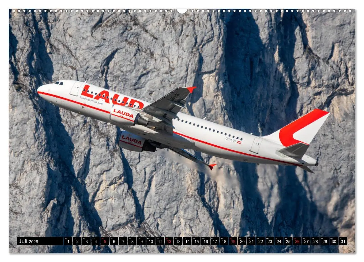 Bild: 9783457678008 | Flugzeugkalender (hochwertiger Premium Wandkalender 2026 DIN A2...