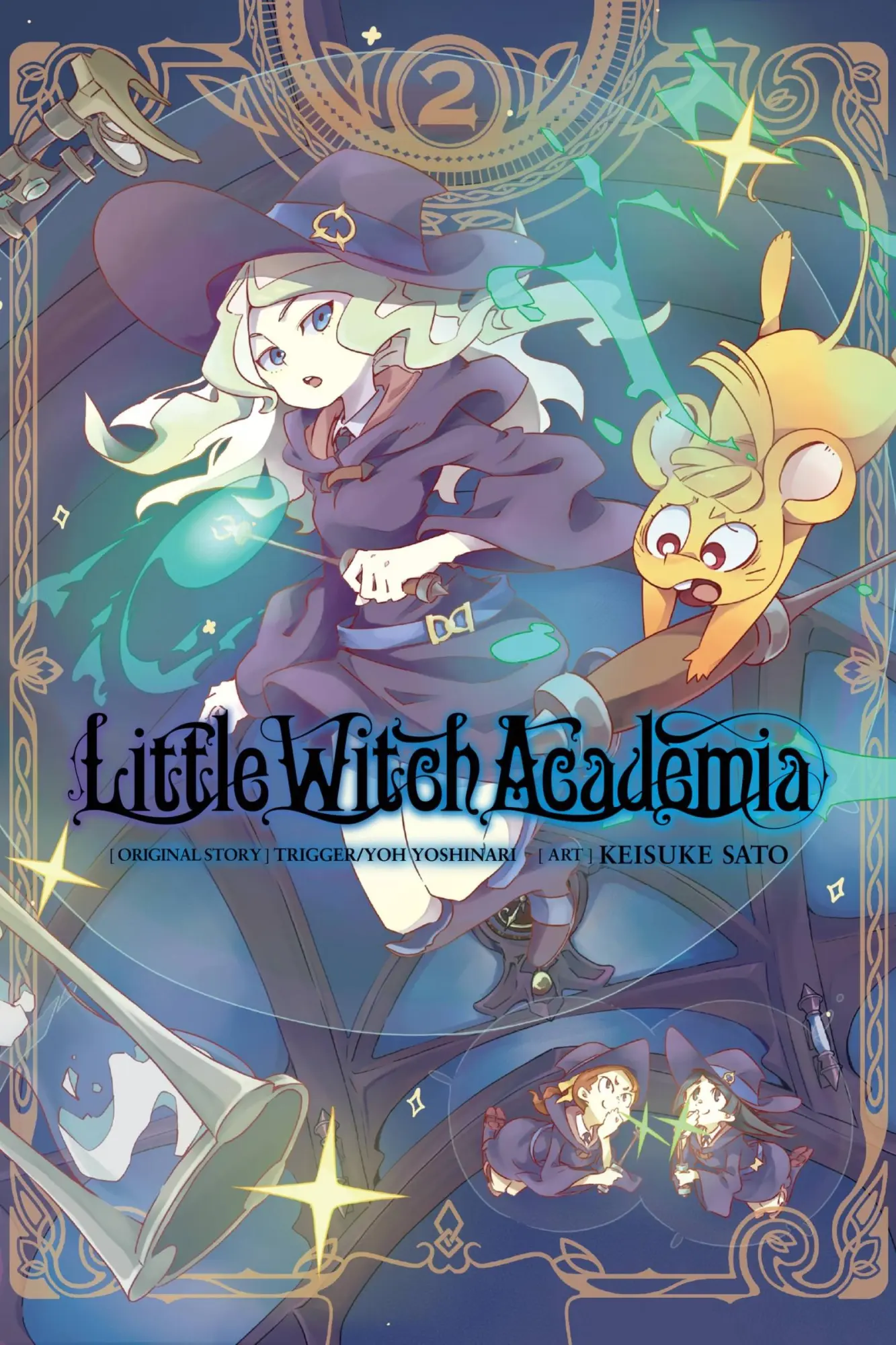 Cover: 9781975328108 | Little Witch Academia, Vol. 2 (Manga) | Yoh Yoshinari | Taschenbuch