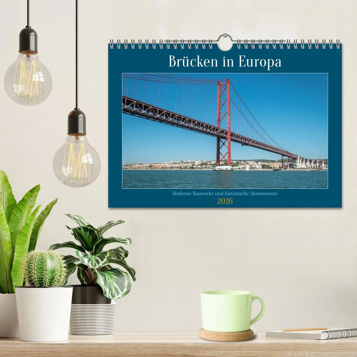 Bild: 9783457358108 | Brücken in Europa (Wandkalender 2026 DIN A4 quer), CALVENDO...