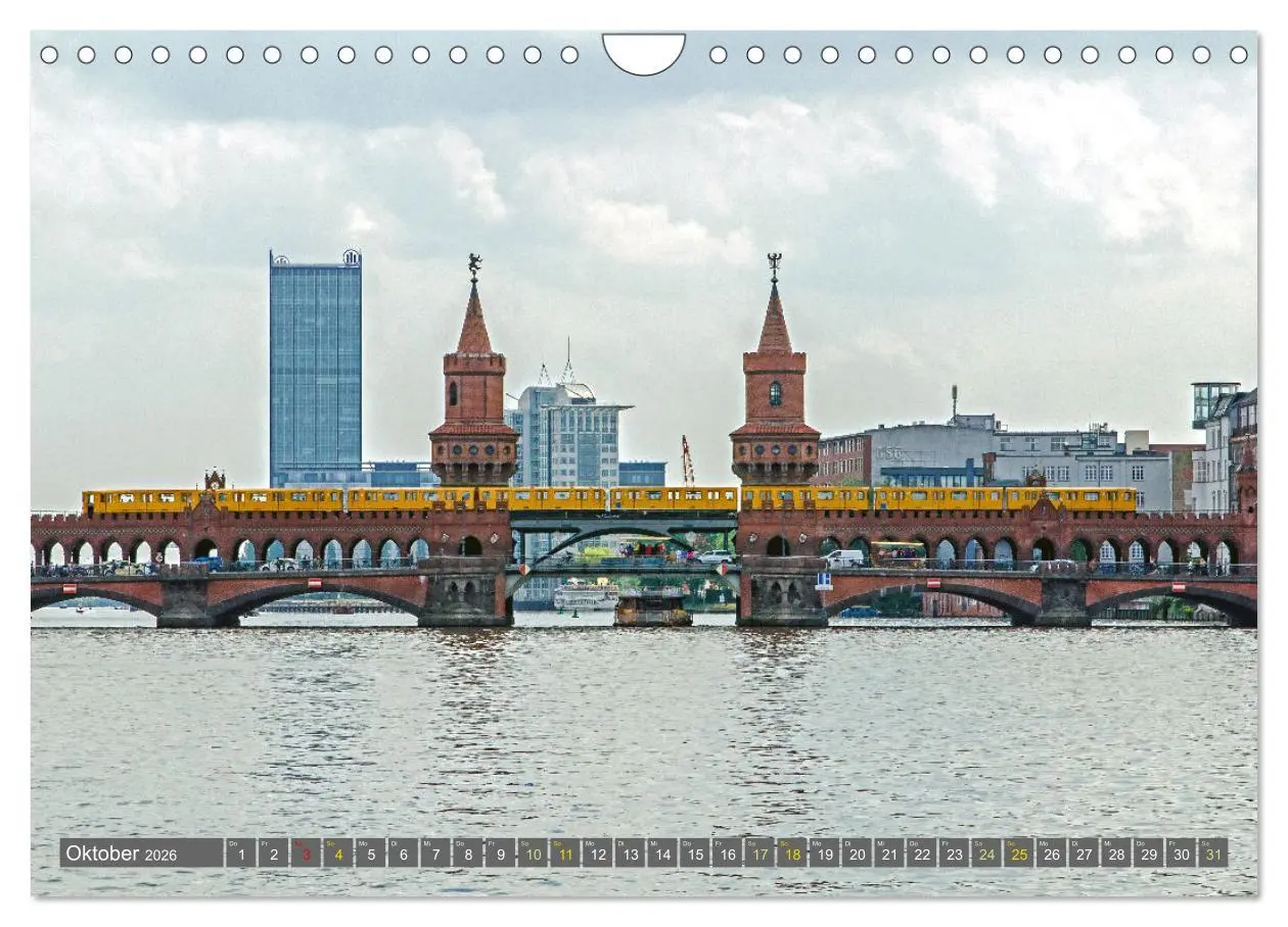 Bild: 9783457358108 | Brücken in Europa (Wandkalender 2026 DIN A4 quer), CALVENDO...