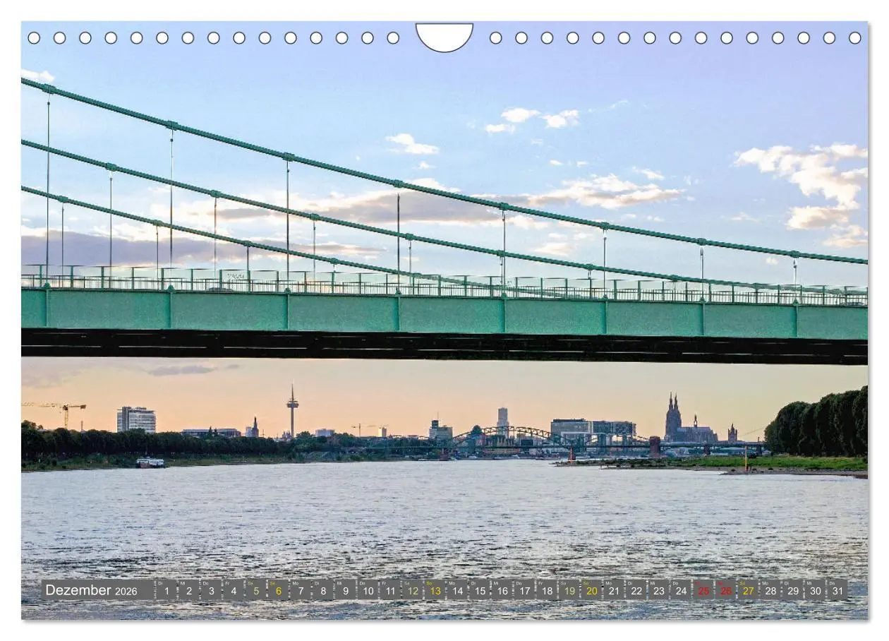 Bild: 9783457358108 | Brücken in Europa (Wandkalender 2026 DIN A4 quer), CALVENDO...