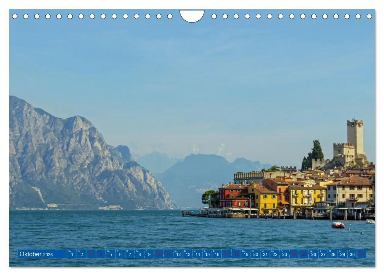 Bild: 9783457598108 | Gardasee bei Limone (Wandkalender 2026 DIN A4 quer), CALVENDO...