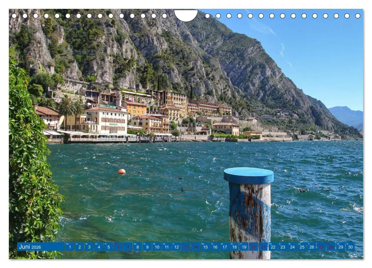 Bild: 9783457598108 | Gardasee bei Limone (Wandkalender 2026 DIN A4 quer), CALVENDO...