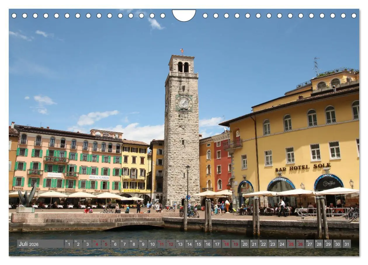 Bild: 9783457598108 | Gardasee bei Limone (Wandkalender 2026 DIN A4 quer), CALVENDO...