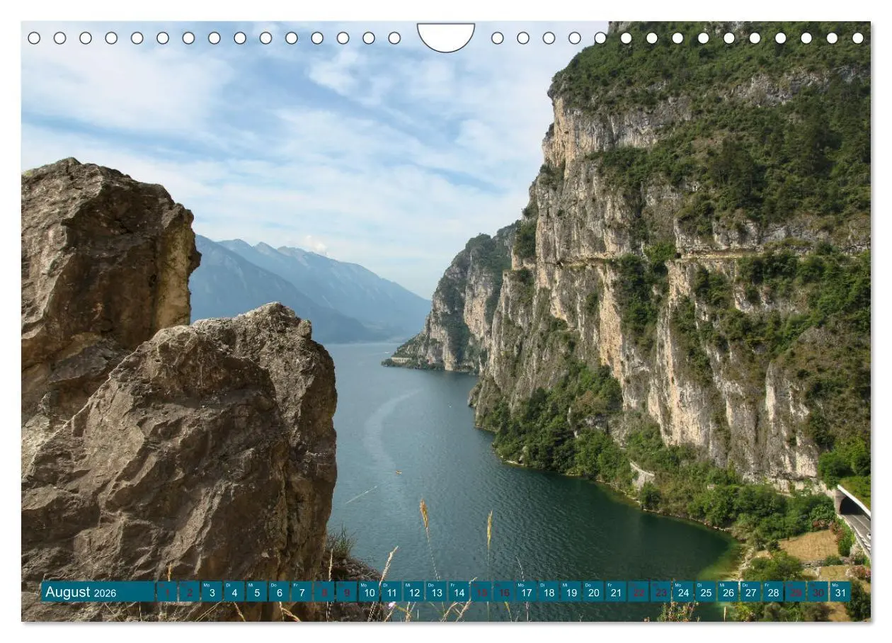Bild: 9783457598108 | Gardasee bei Limone (Wandkalender 2026 DIN A4 quer), CALVENDO...
