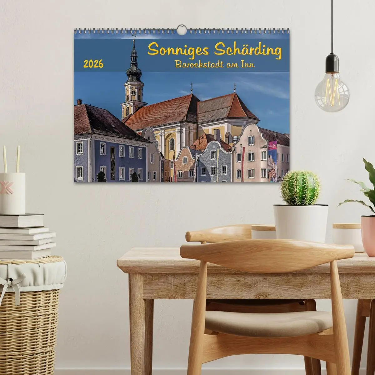 Bild: 9783457808108 | Sonniges Schärding, Barockstadt am Inn (Wandkalender 2026 DIN A3...
