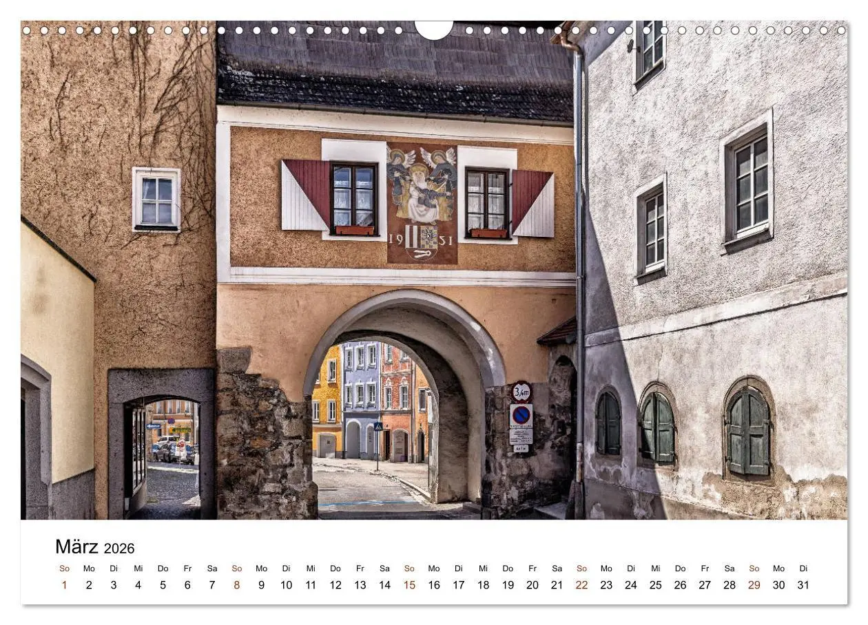 Bild: 9783457808108 | Sonniges Schärding, Barockstadt am Inn (Wandkalender 2026 DIN A3...