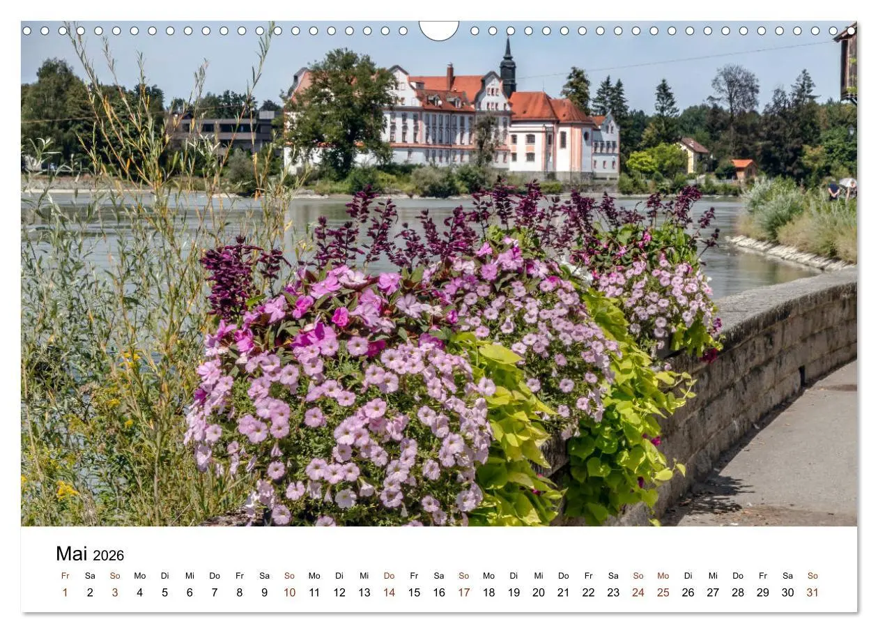 Bild: 9783457808108 | Sonniges Schärding, Barockstadt am Inn (Wandkalender 2026 DIN A3...