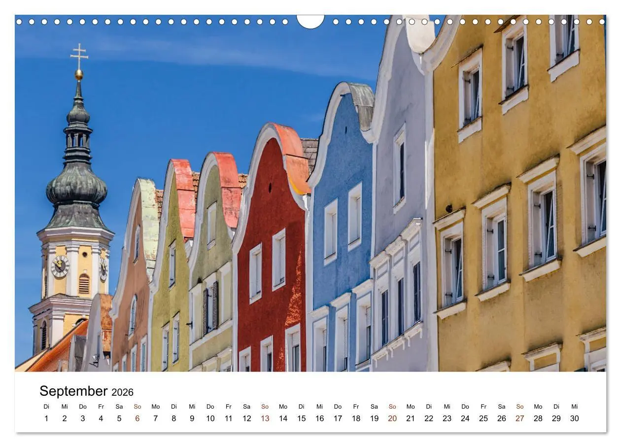 Bild: 9783457808108 | Sonniges Schärding, Barockstadt am Inn (Wandkalender 2026 DIN A3...