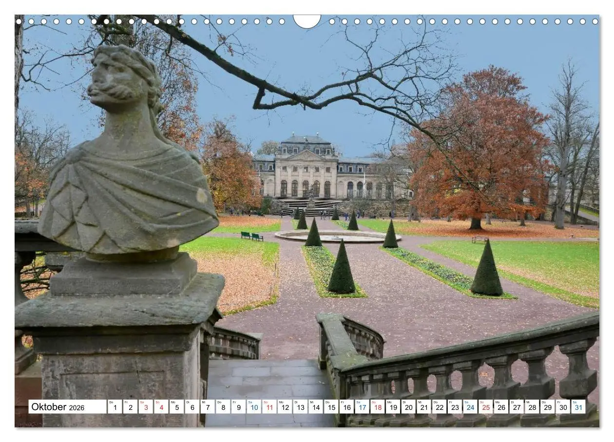 Bild: 9783457978108 | Fulda - die Barockstadt (Wandkalender 2026 DIN A3 quer), CALVENDO...