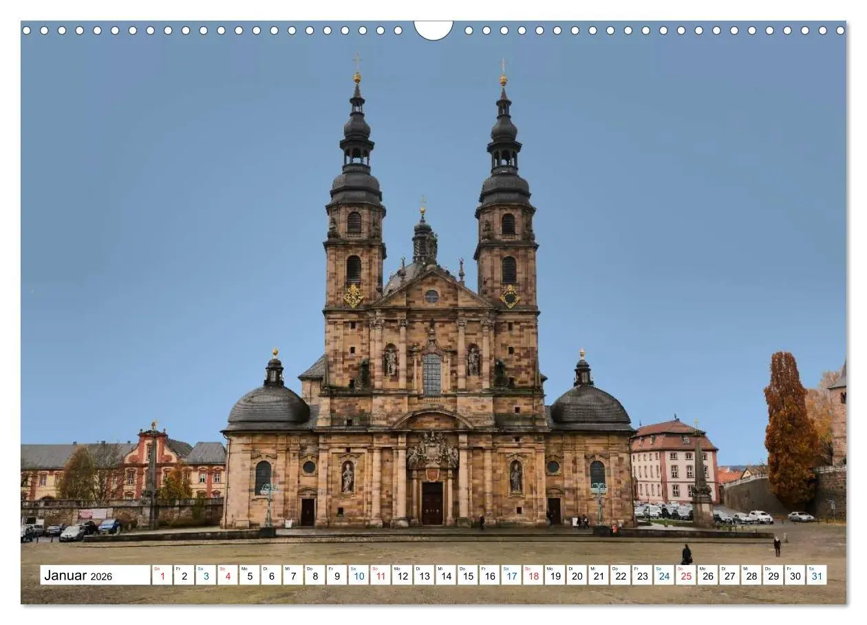 Bild: 9783457978108 | Fulda - die Barockstadt (Wandkalender 2026 DIN A3 quer), CALVENDO...