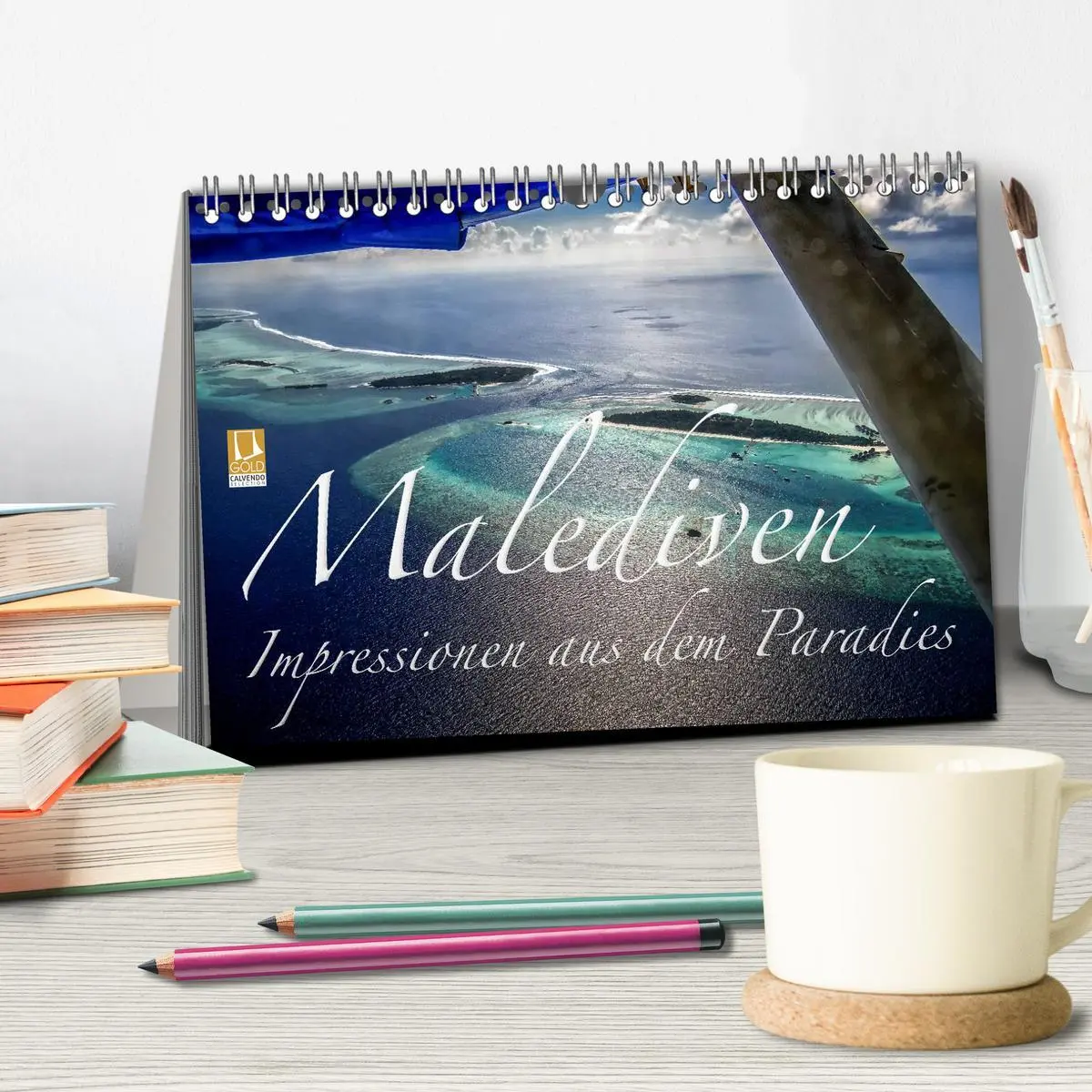 Bild: 9783516068108 | Malediven Impressionen aus dem Paradies (Tischkalender 2026 DIN A5...