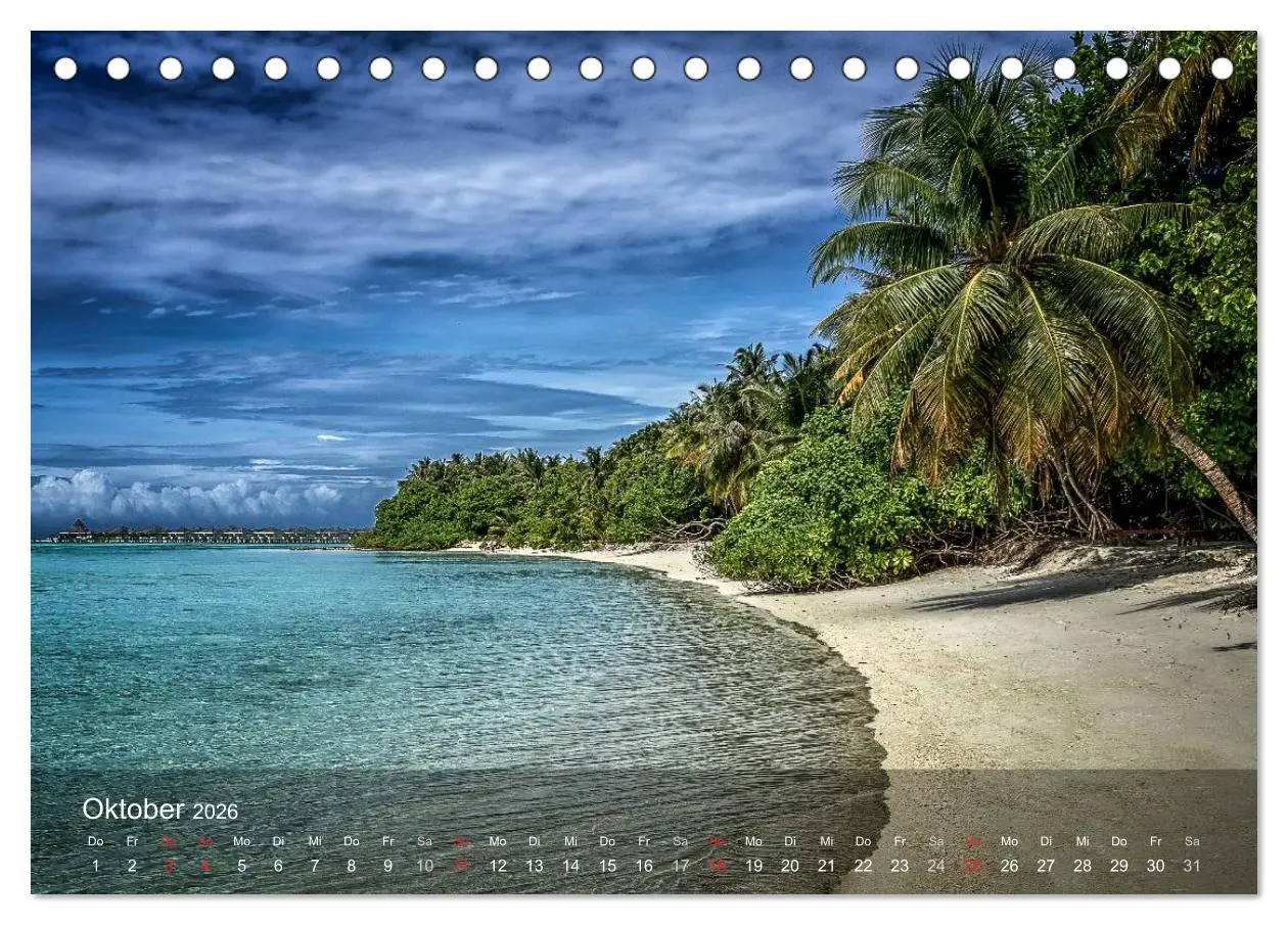 Bild: 9783516068108 | Malediven Impressionen aus dem Paradies (Tischkalender 2026 DIN A5...