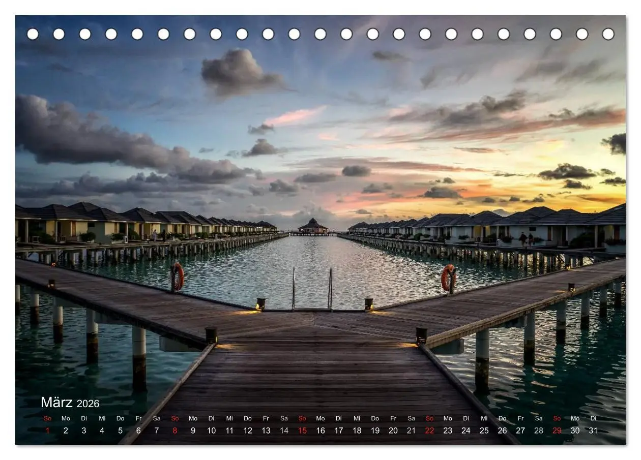 Bild: 9783516068108 | Malediven Impressionen aus dem Paradies (Tischkalender 2026 DIN A5...