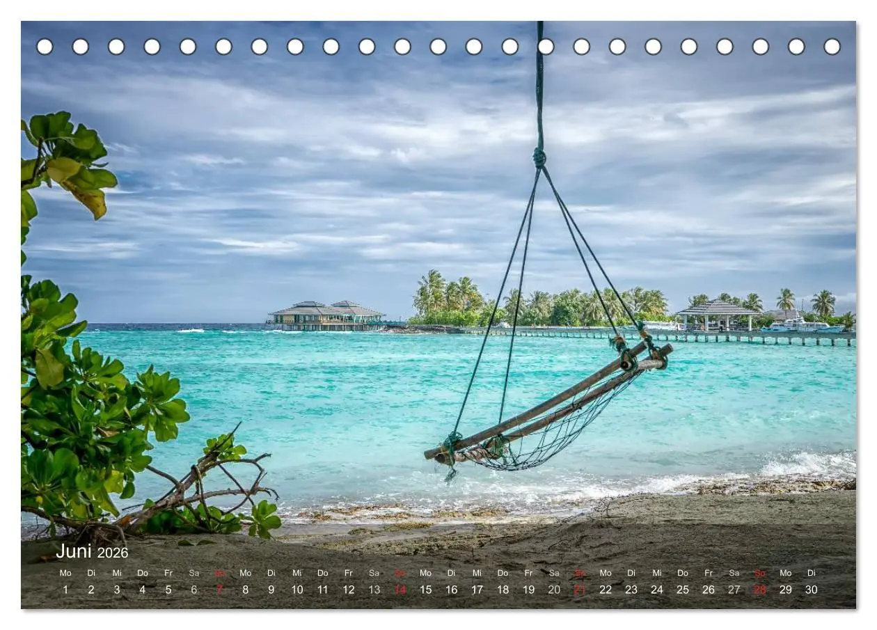 Bild: 9783516068108 | Malediven Impressionen aus dem Paradies (Tischkalender 2026 DIN A5...