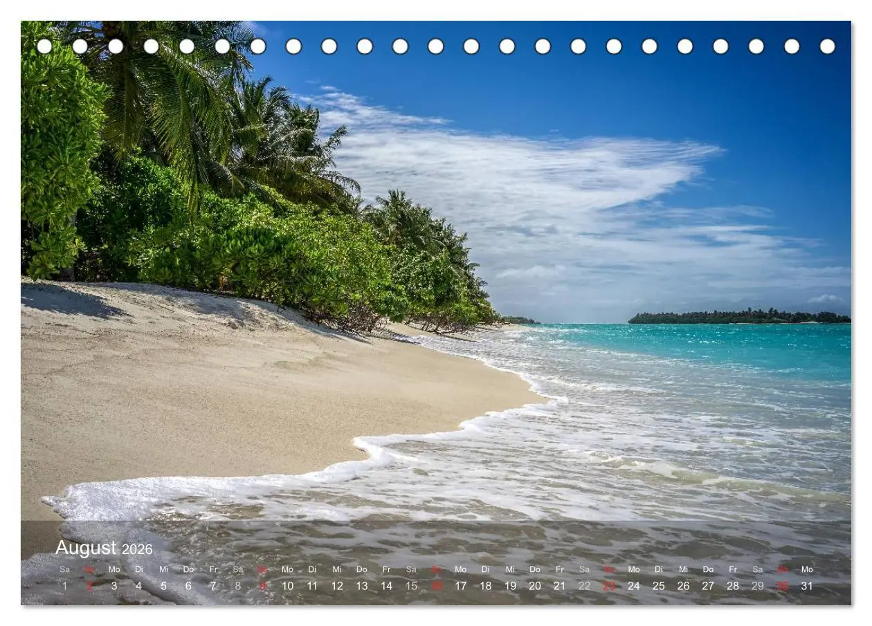 Bild: 9783516068108 | Malediven Impressionen aus dem Paradies (Tischkalender 2026 DIN A5...