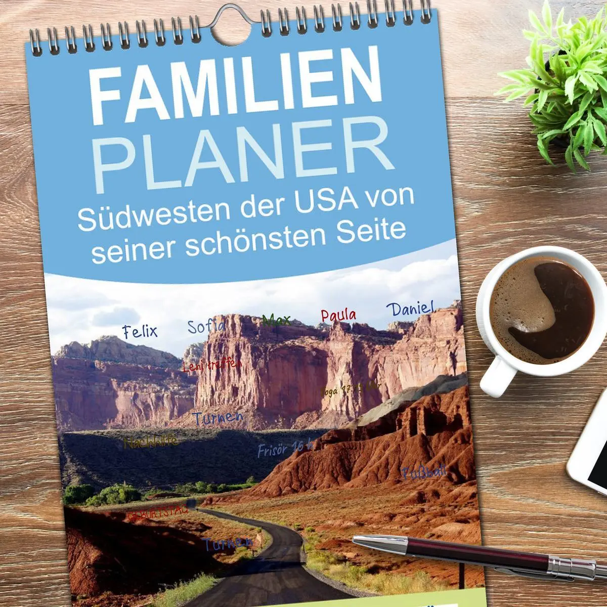 Bild: 9783516518108 | Familienplaner 2026 - USA-Südwesten von seiner schönsten Seite 2026...