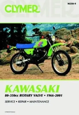 Cover: 9780892878208 | Kawasaki 80-350cc Rotary Valve Motorcycle (1966-2001) Service...