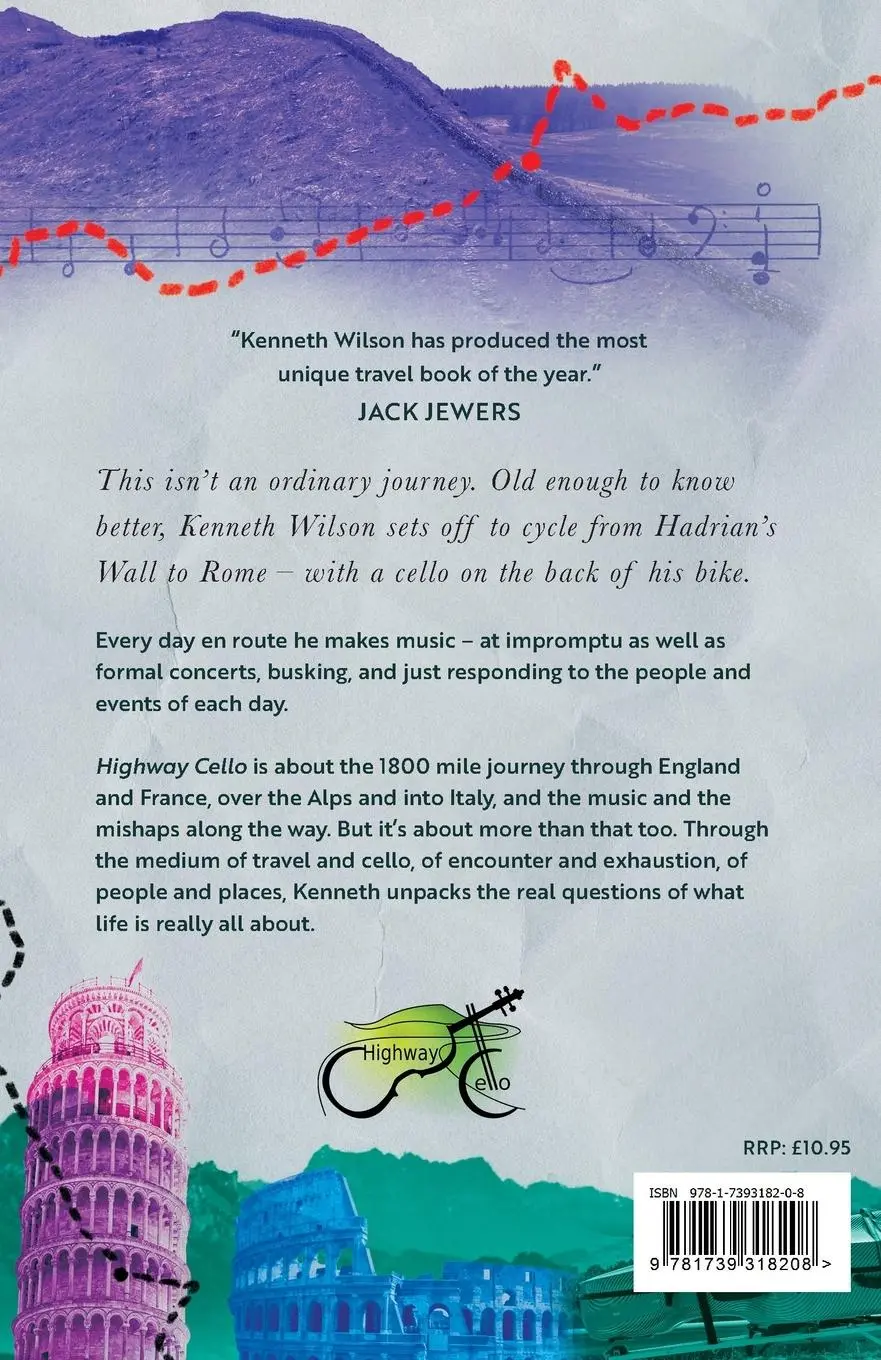 Rückseite: 9781739318208 | Highway Cello | Kenneth Wilson | Taschenbuch | Englisch | 2023