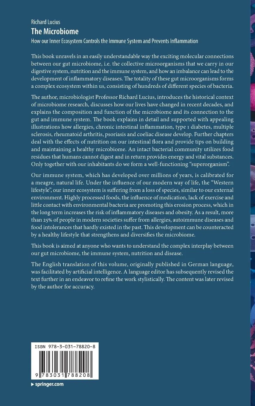 Rückseite: 9783031788208 | The Microbiome | Richard Lucius | Buch | xiv | Englisch | 2025