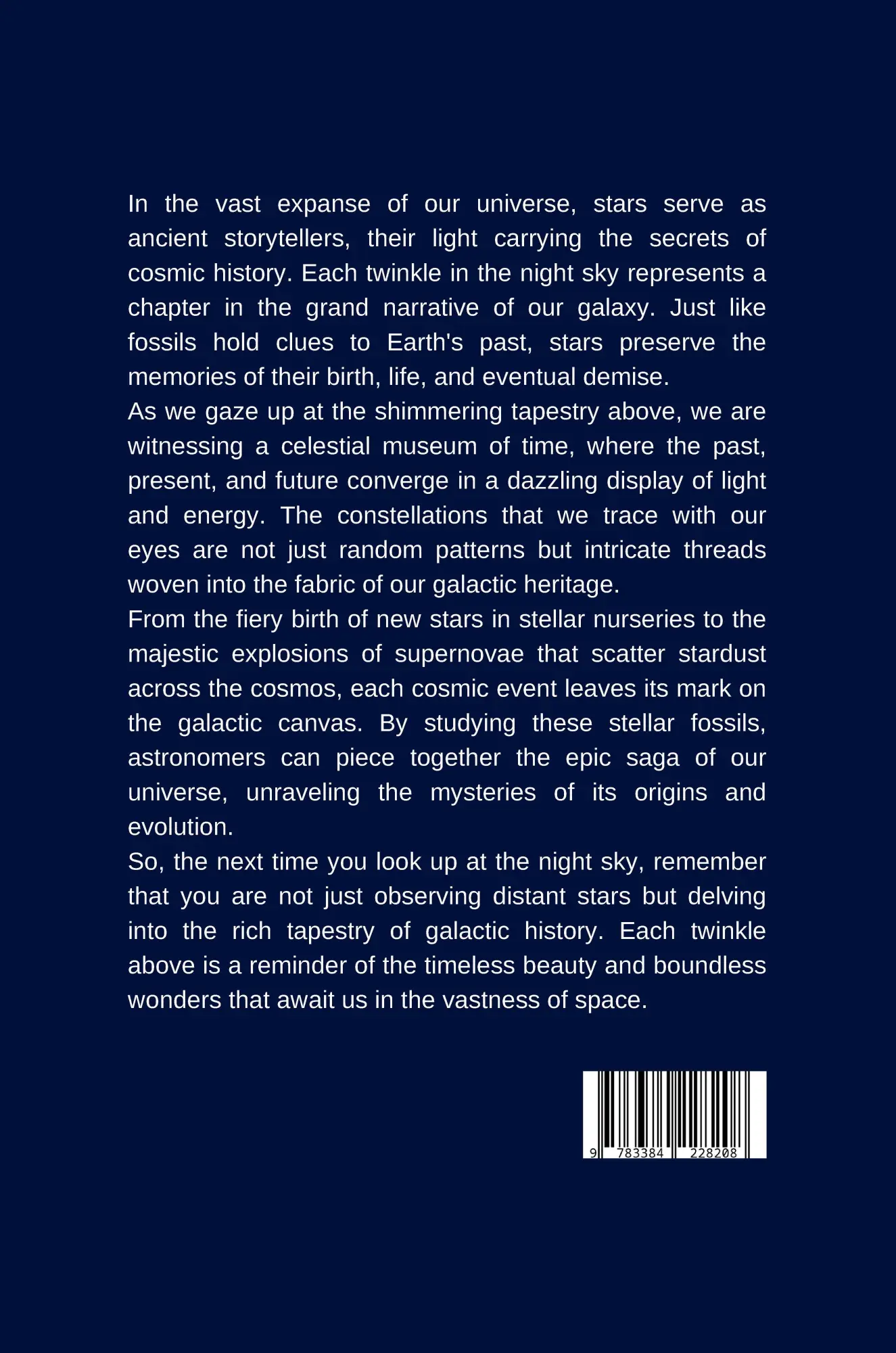 Rückseite: 9783384228208 | Stars as Fossils: Galactic History | Nama | Taschenbuch | Englisch