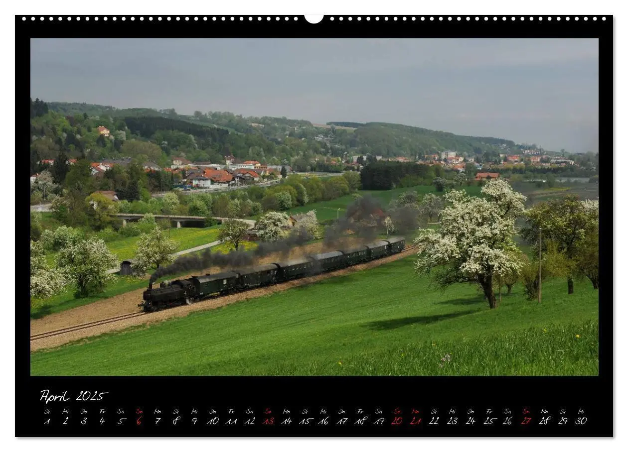 Bild: 9783435638208 | Faszination Dampflokomotive (Wandkalender 2025 DIN A2 quer),...