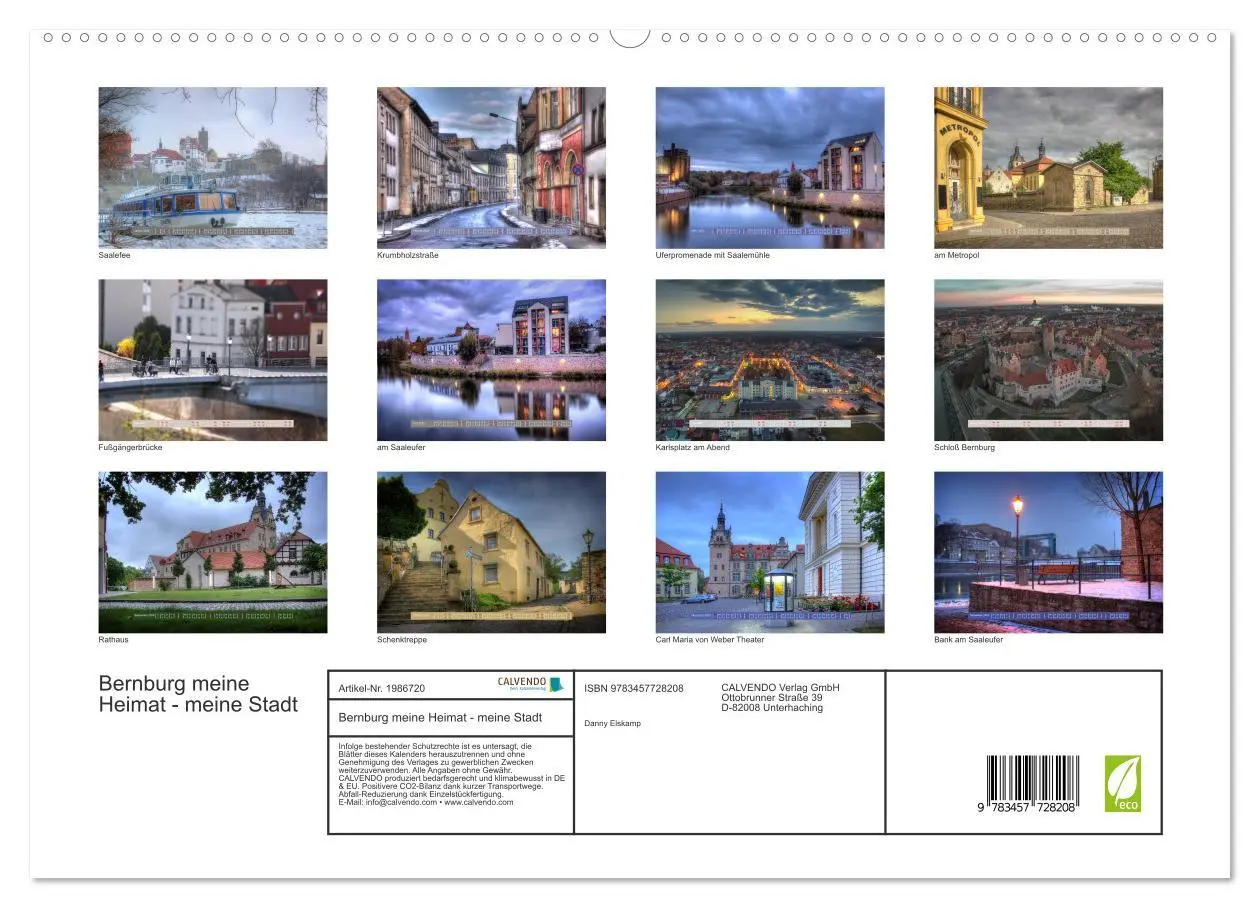 Bild: 9783457728208 | Bernburg meine Heimat - meine Stadt (hochwertiger Premium...