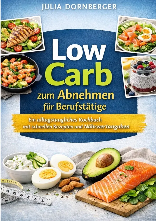 Cover: 9783565188208 | Low Carb zum Abnehmen für Berufstätige | Julia Dornberger | Buch