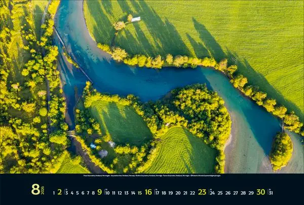 Bild: 9783731888208 | Aerial Art 2026 | Verlag Korsch | Kalender | 14 S. | Deutsch | 2026