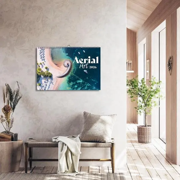 Bild: 9783731888208 | Aerial Art 2026 | Verlag Korsch | Kalender | 14 S. | Deutsch | 2026