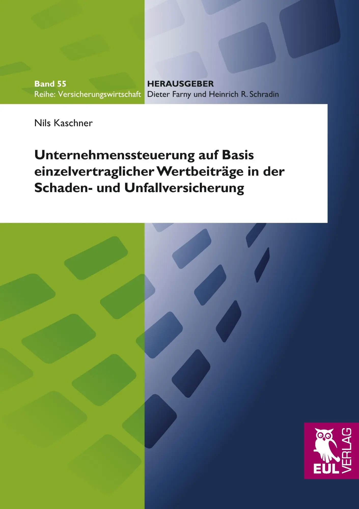 Cover: 9783899368208 | Unternehmenssteuerung auf Basis einzelvertraglicher Wertbeiträge in...