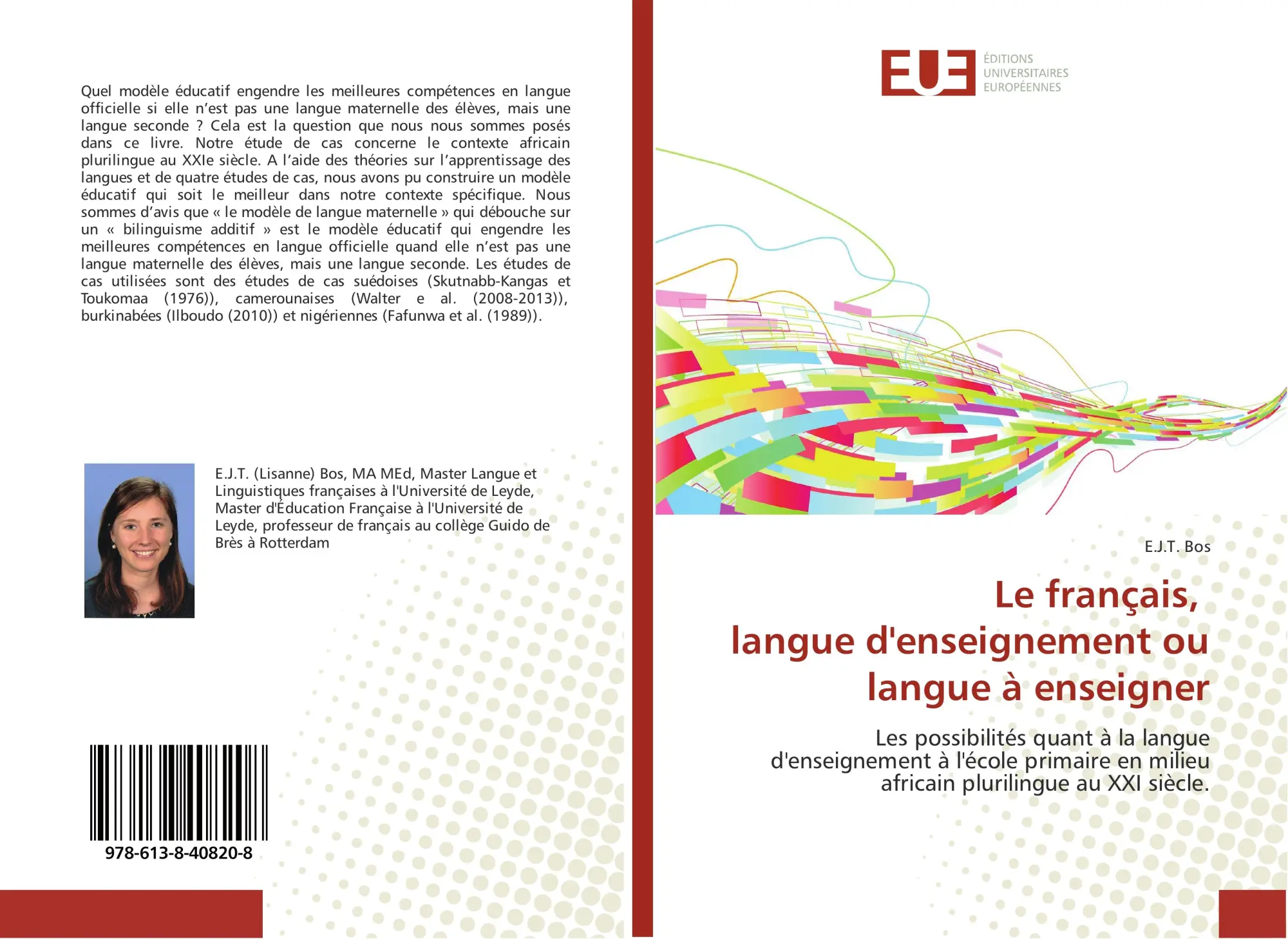 Cover: 9786138408208 | Le français, langue d'enseignement ou langue à enseigner | Bos | Buch