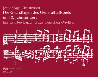 Cover: 9790006498208 | Die Grundlagen des Generalbaßspiels im 18. Jahrhundert | Christensen