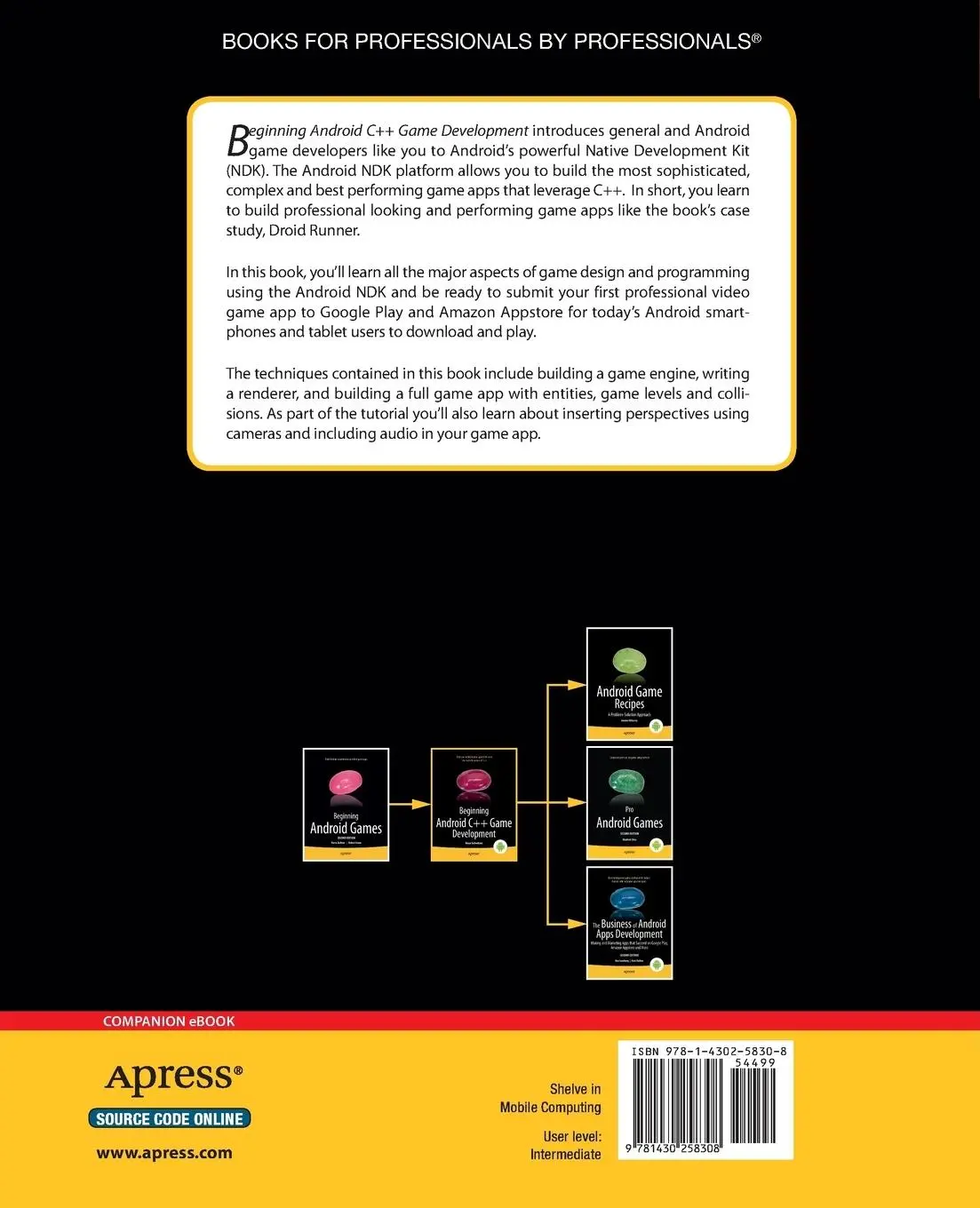 Rückseite: 9781430258308 | Beginning Android C++ Game Development | Bruce Sutherland | Buch | xv