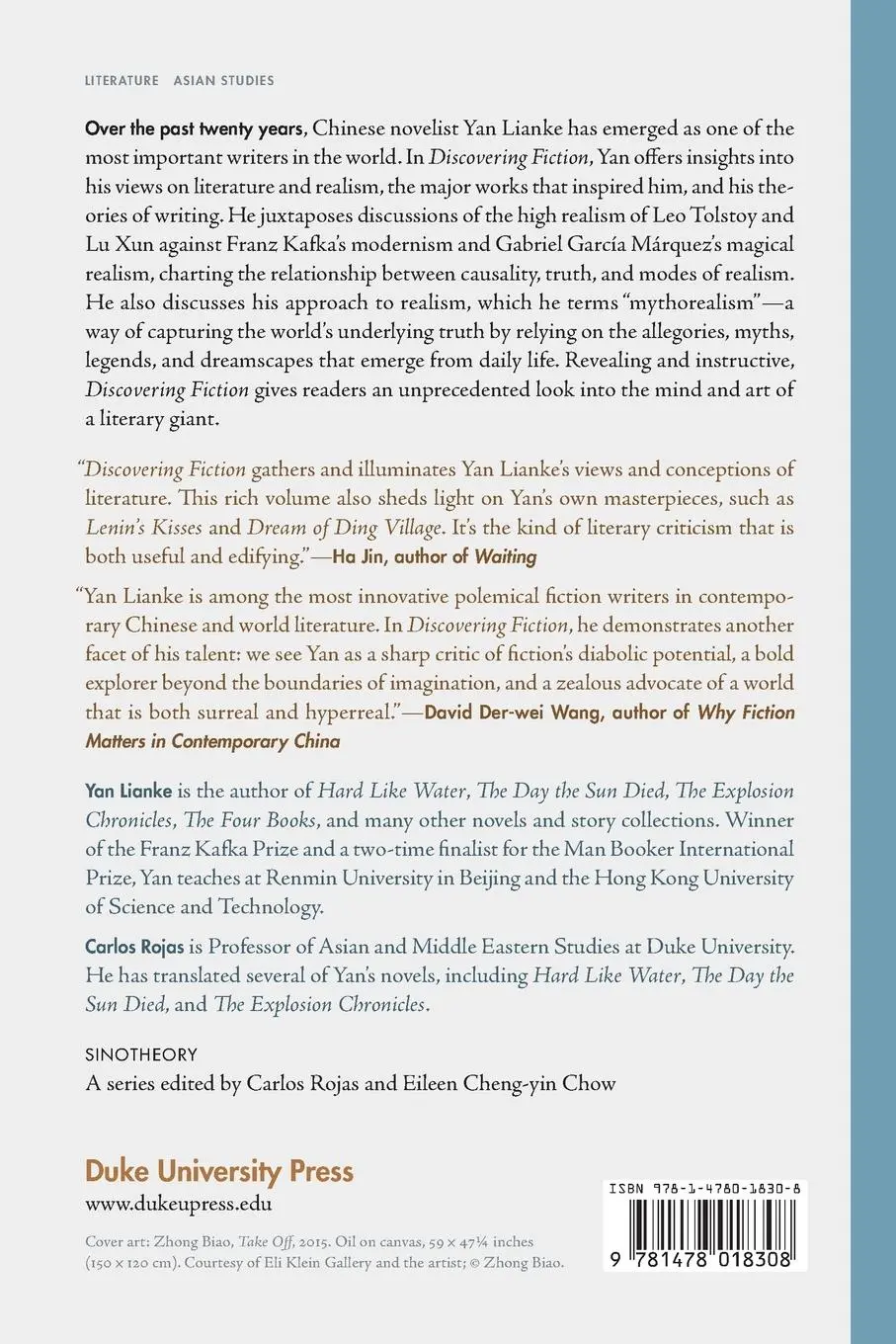 Rückseite: 9781478018308 | Discovering Fiction | Lianke Yan | Taschenbuch | Englisch | 2022