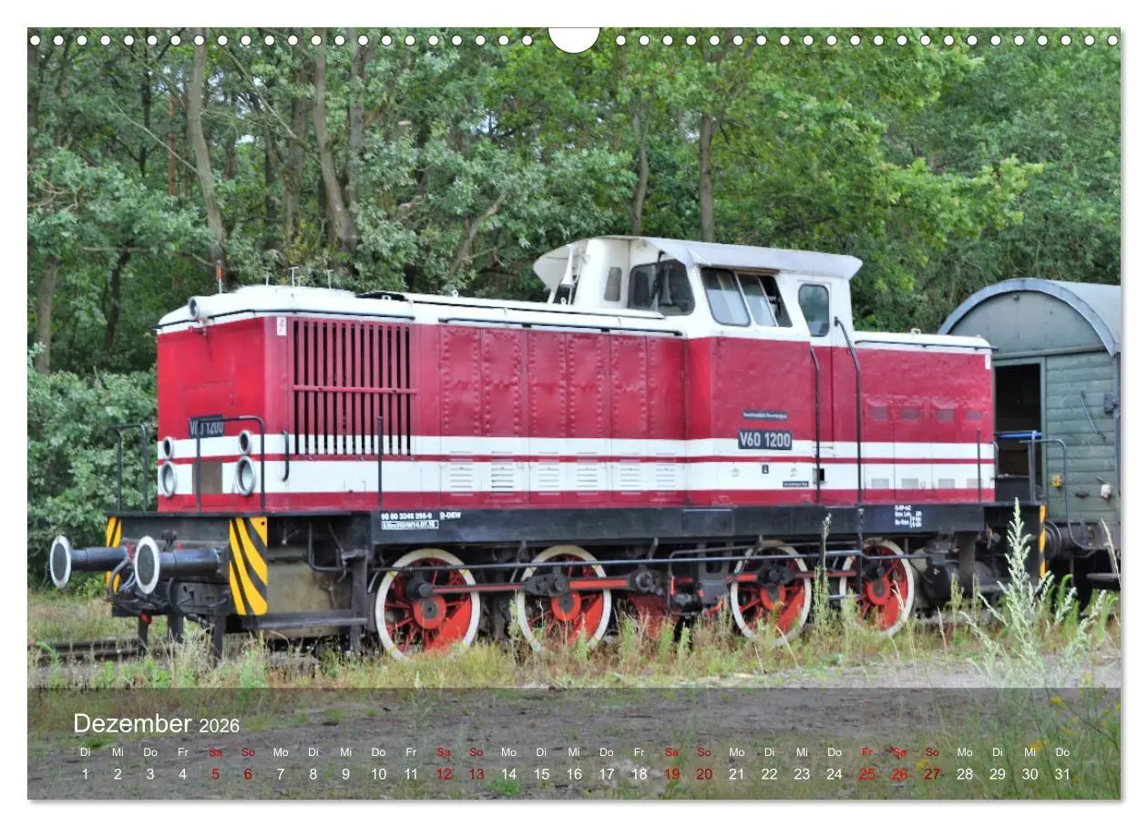 Bild: 9783457578308 | Diesel-Loks (Wandkalender 2026 DIN A3 quer), CALVENDO Monatskalender