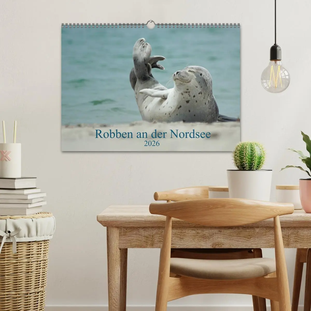 Bild: 9783457958308 | Robben an der Nordsee (Wandkalender 2026 DIN A3 quer), CALVENDO...