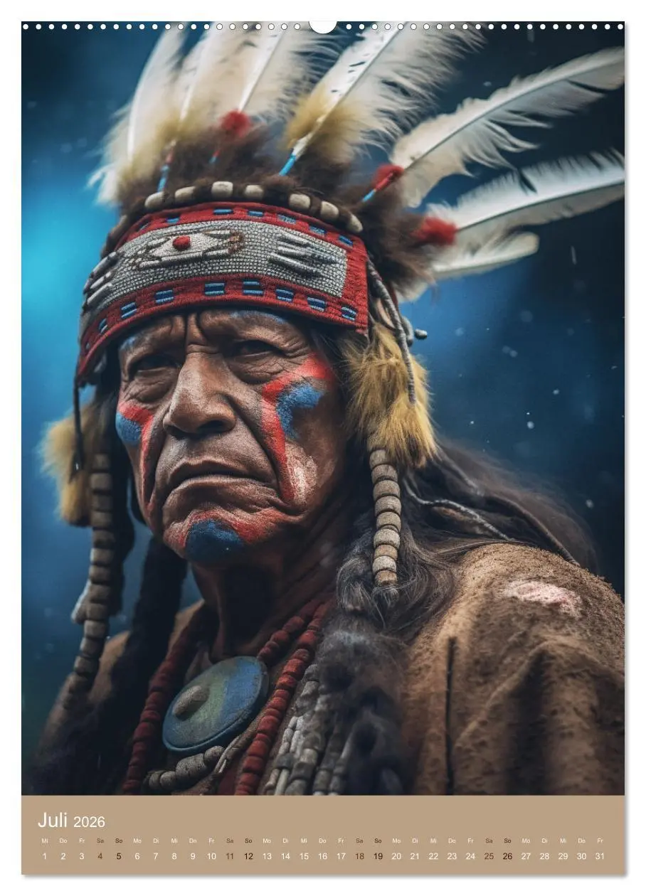 Bild: 9783516288308 | Schamanische Seelen: Mystische Indianerportraits (hochwertiger...