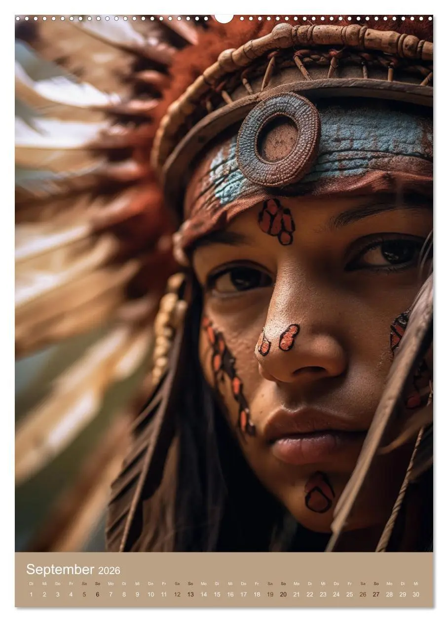 Bild: 9783516288308 | Schamanische Seelen: Mystische Indianerportraits (hochwertiger...