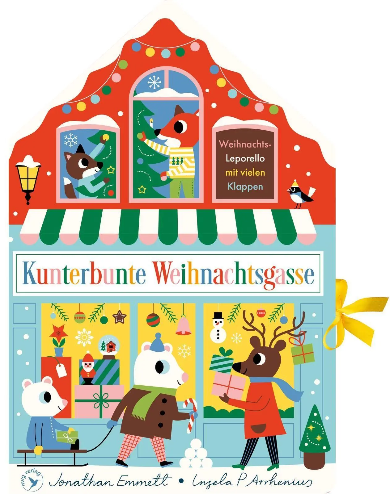 Cover: 9783747408308 | Kunterbunte Weihnachtsgasse | Jonathan Emmett | Buch | 13 S. | Deutsch