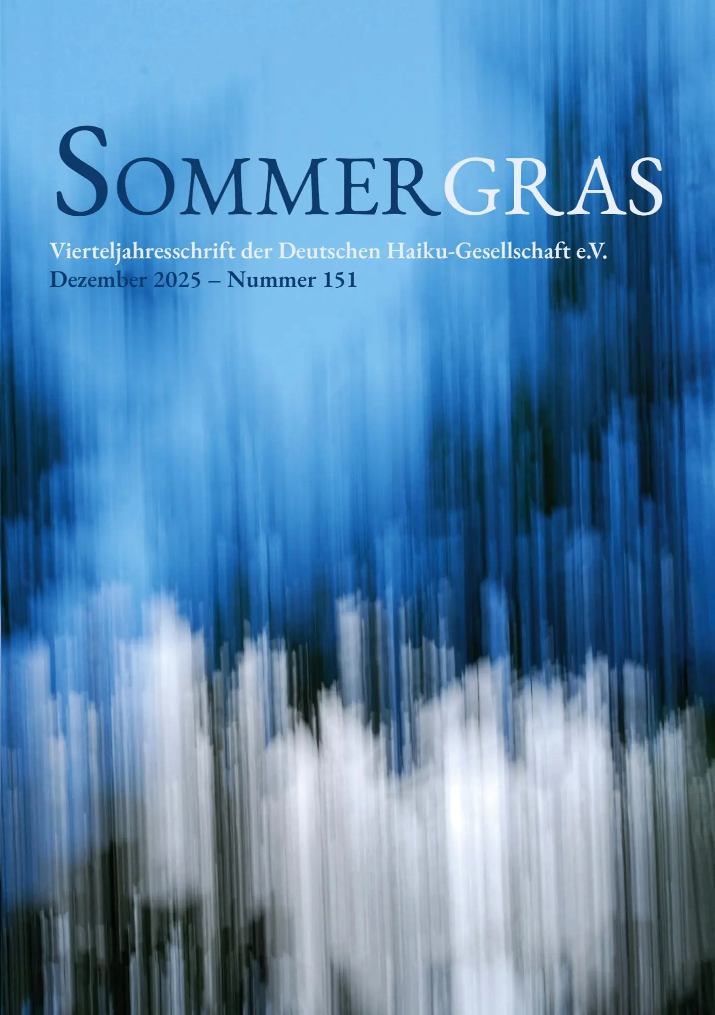 Cover: 9783819228308 | Sommergras | Vierteljahreszeitschrift der Deutschen Haiku Gesellschaft