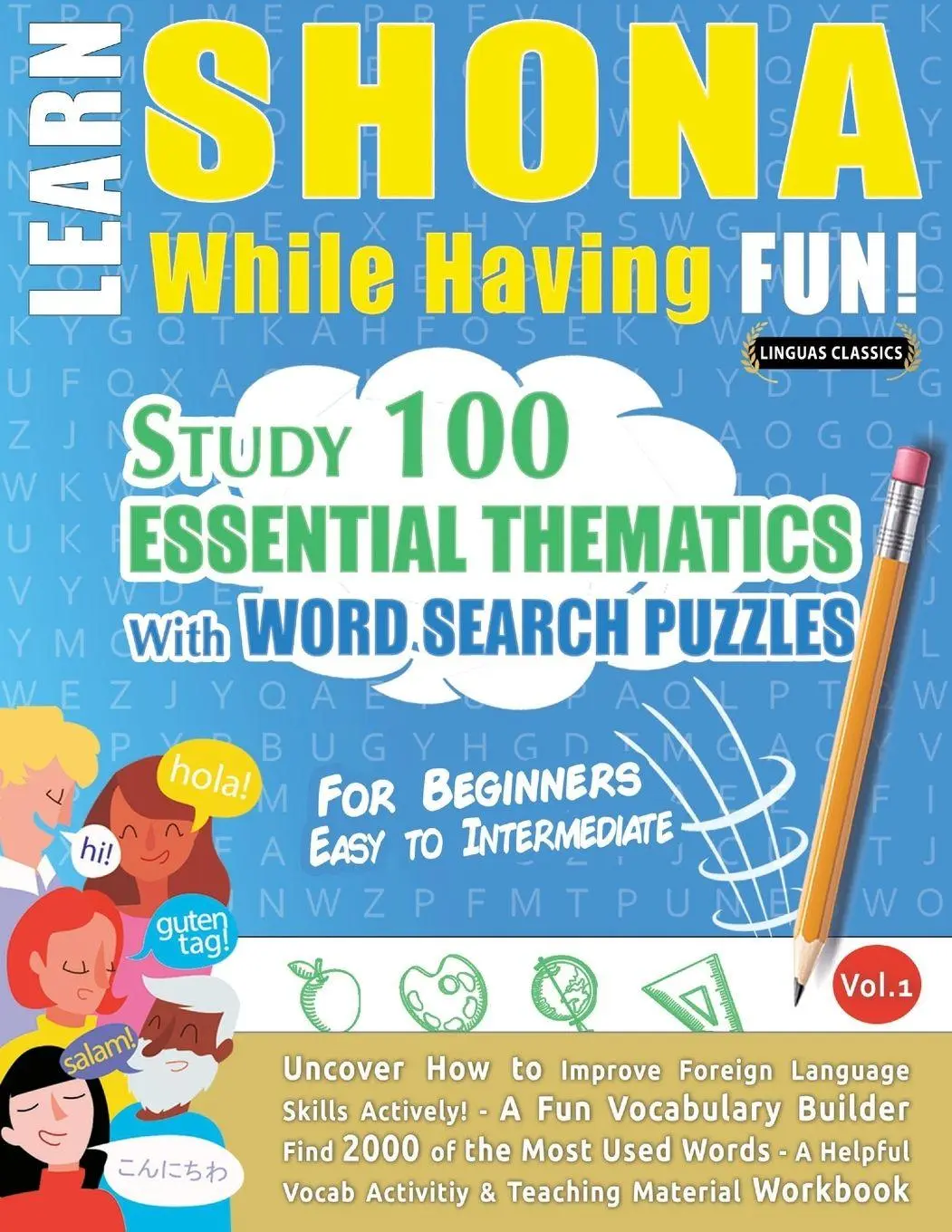 Cover: 9798896708308 | LEARN SHONA WHILE HAVING FUN! - FOR BEGINNERS | Linguas Classics
