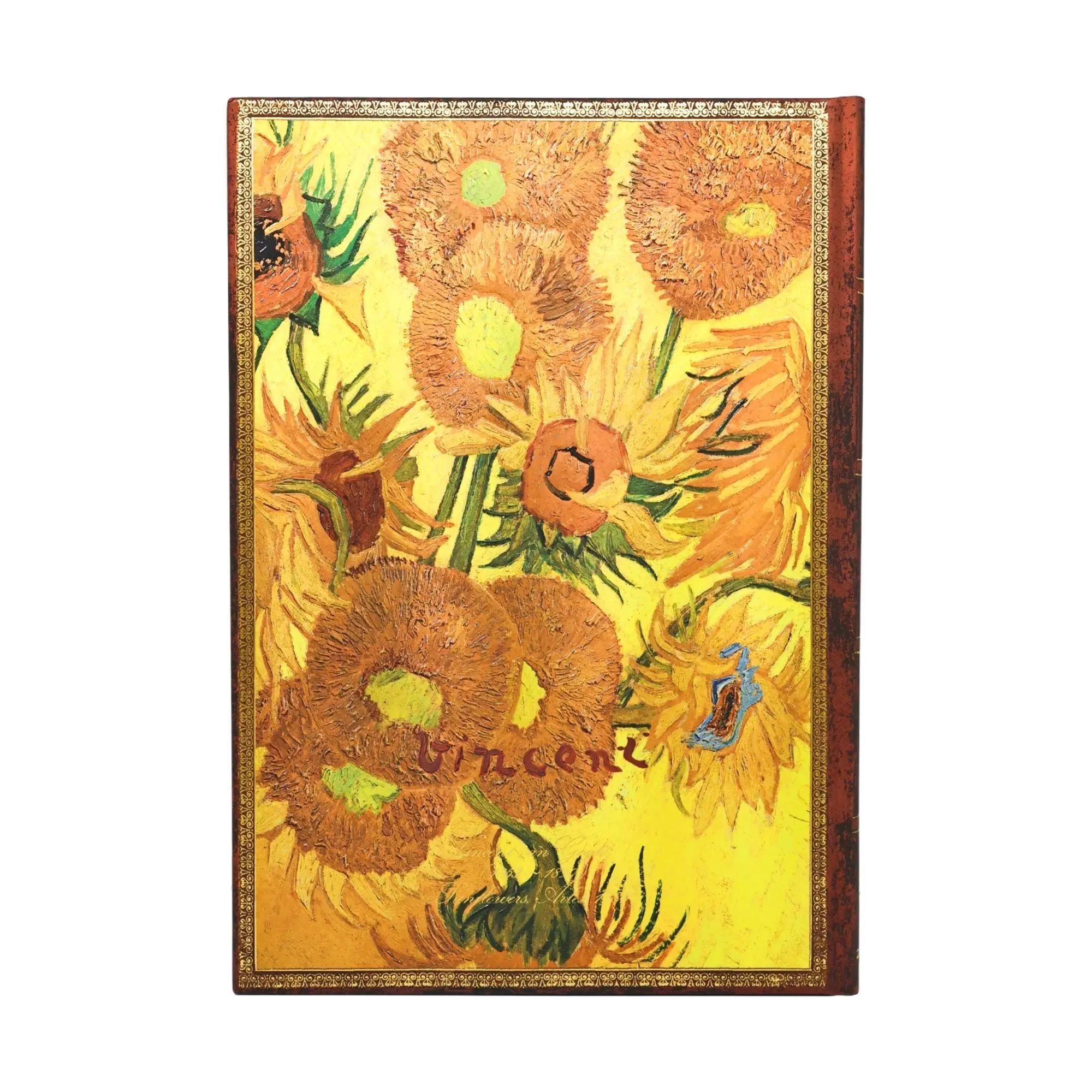 Bild: 9780349718408 | 12-Monatskalender 2027 Van Gogh, Sonnenblumen Grande Vertikal | Buch