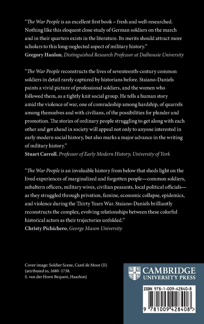 Rückseite: 9781009428408 | The War People | Lucian Staiano-Daniels | Buch | Englisch | 2024