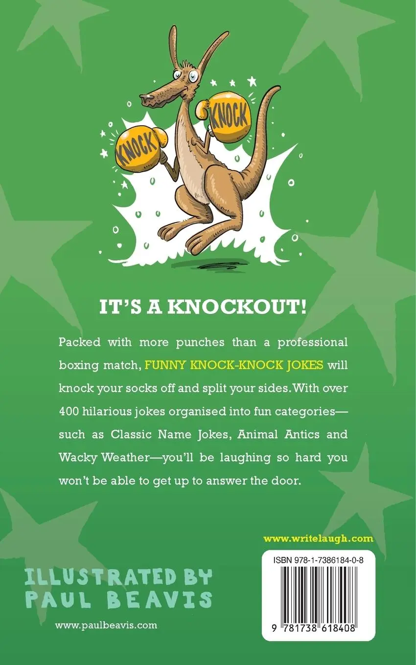 Rückseite: 9781738618408 | Funny Knock-Knock Jokes | Tom E. Moffatt | Taschenbuch | Englisch