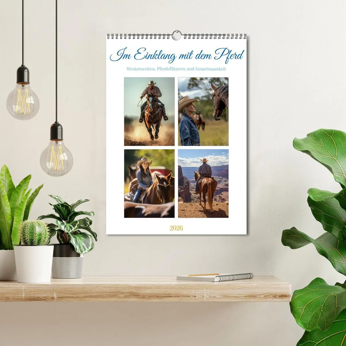 Bild: 9783457258408 | Im Einklang mit dem Pferd (Wandkalender 2026 DIN A3 hoch), CALVENDO...