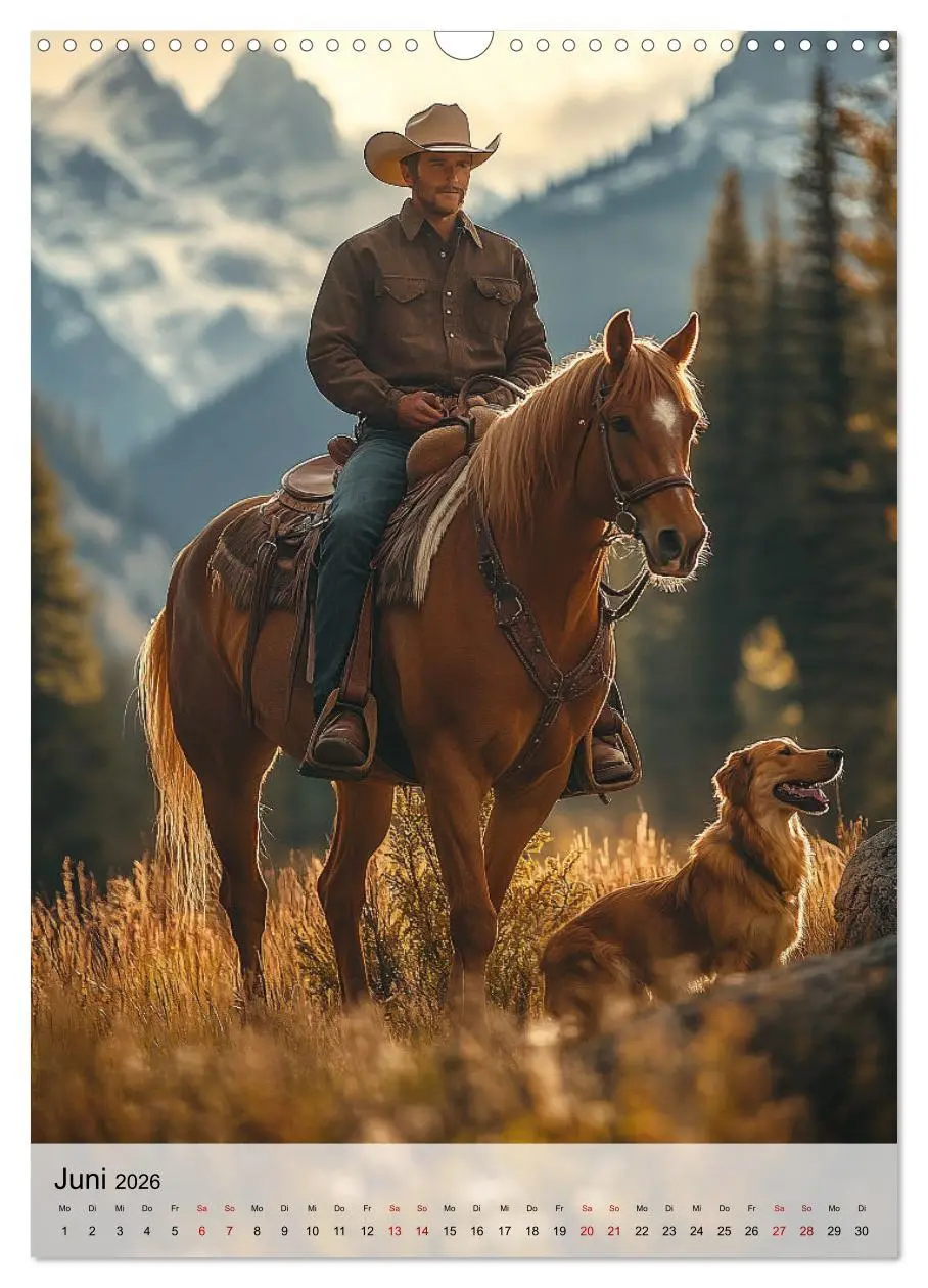 Bild: 9783457258408 | Im Einklang mit dem Pferd (Wandkalender 2026 DIN A3 hoch), CALVENDO...