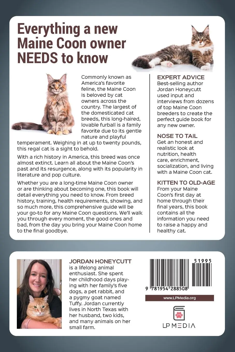 Rückseite: 9781954288508 | The Complete Guide to Maine Coons | Jordan Honeycutt | Taschenbuch