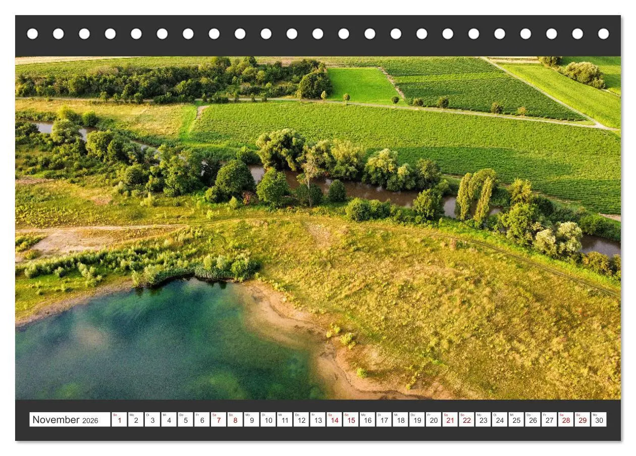 Bild: 9783457628508 | Die Natur von oben - aufgenommen über Deutschland (Tischkalender...